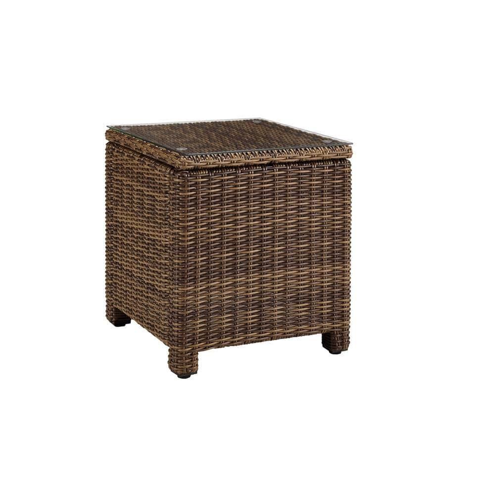 Bradenton Outdoor Wicker Rectangular Side Table - Crosley