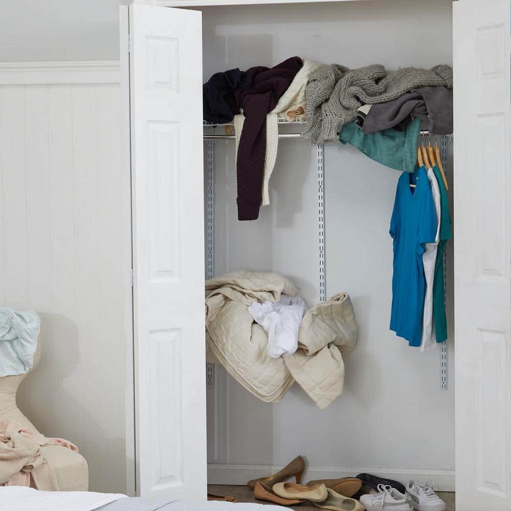 Rubbermaid Rubbermaid Cleverstore Clear 95 Qt Plastic Storage Bins with Lids, 4-Pack