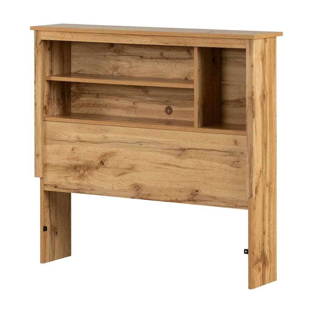 South Shore Tassio, Farmhouse Headboard, Twin Brown