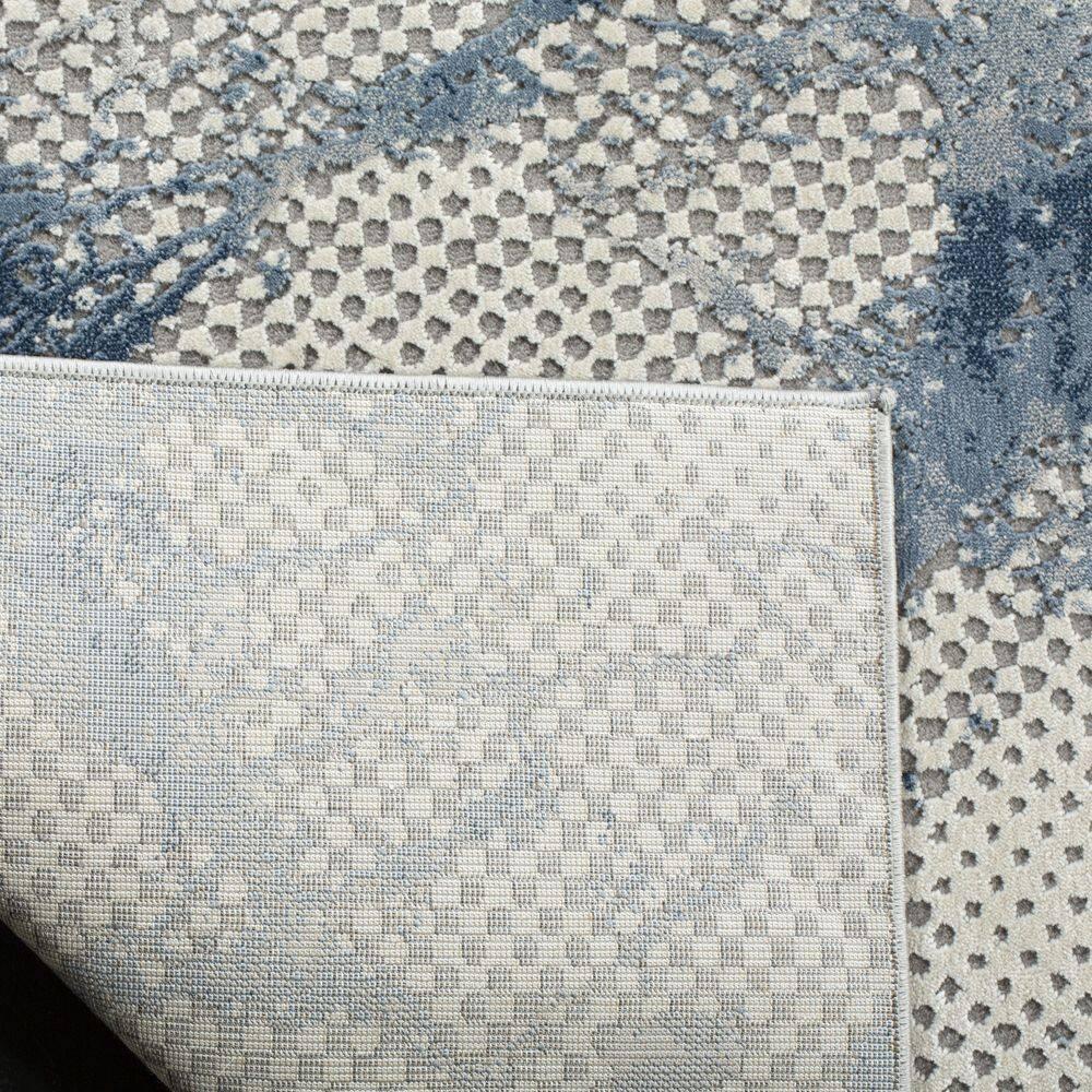 Meadow MDW180 Power Loomed Area Rug - Navy/Ivory - 8'x10' - Safavieh.