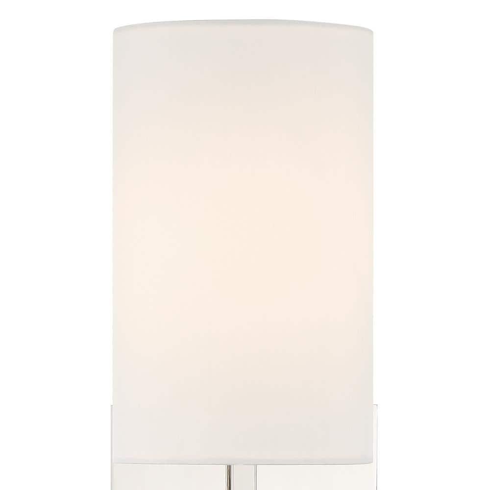 VER-241-PN-Crystorama Lighting-Veronica - One Light Wall Sconce-Polished Nickel Finish