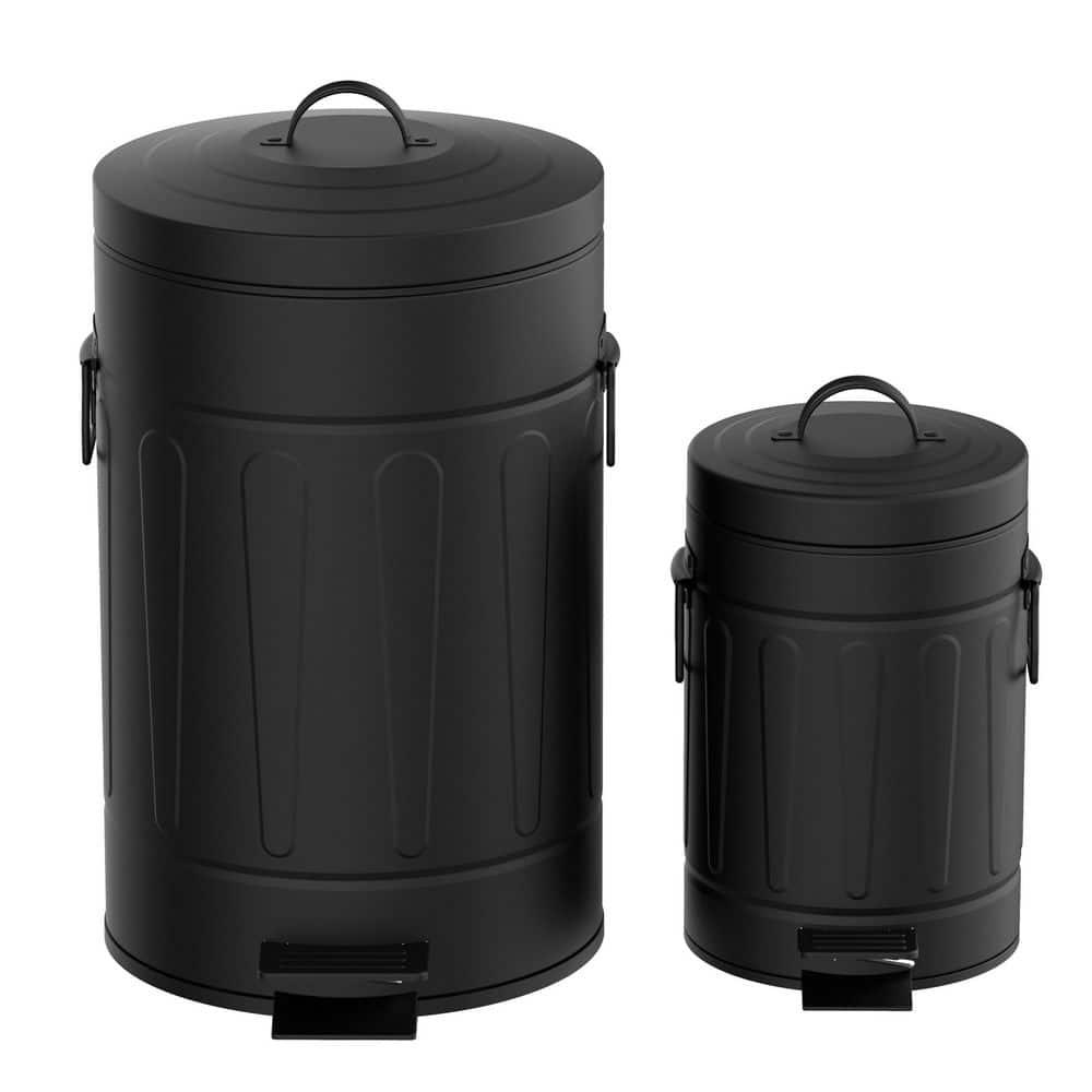 Innovaze Metal Step On Kitchen Trash Can - 3.2 Gallons