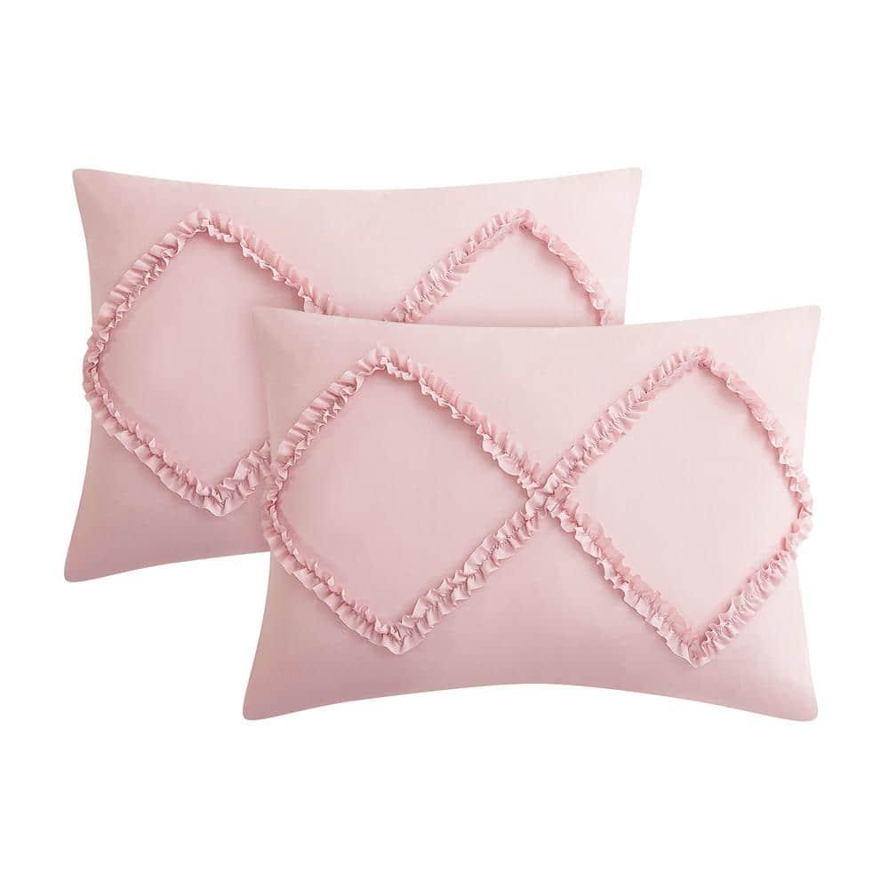 Juicy Couture Juicy Couture Diamond Ruffle Reversible Comforter & Shams Bedding Sets