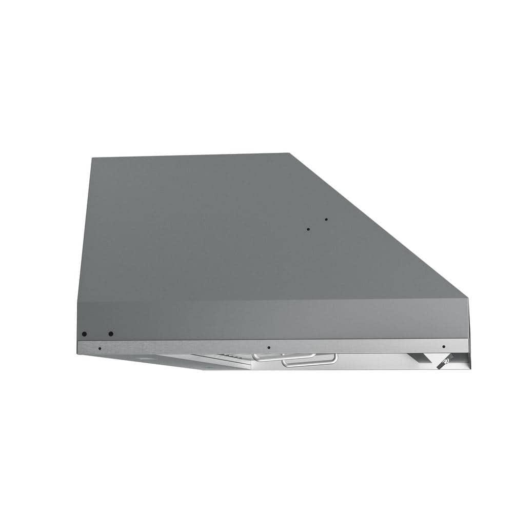 Zephyr Monsoon II 54 " 1200 CFM Insert Mount Range Hood with LED Light in Stainless Steel