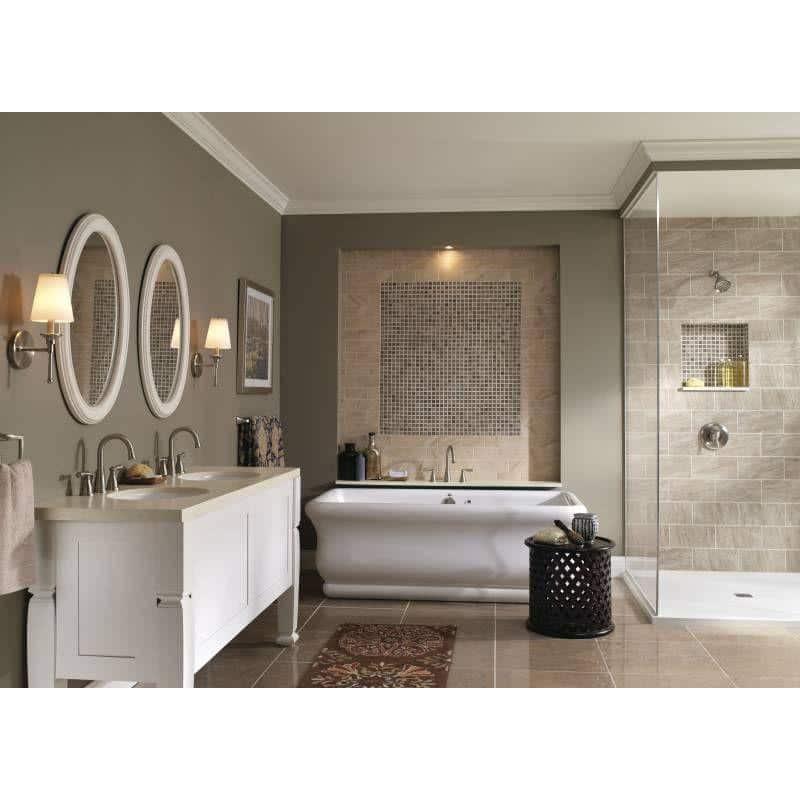 Banbury Double Handle Deck Mounted Roman Tub Faucet Trim