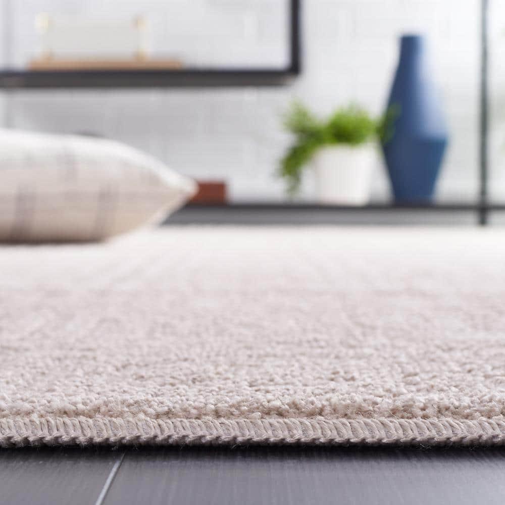 Pattern and Solid PNS412 Power Loomed Area Rug - Beige - 5'3"x7'6" - Safavieh.