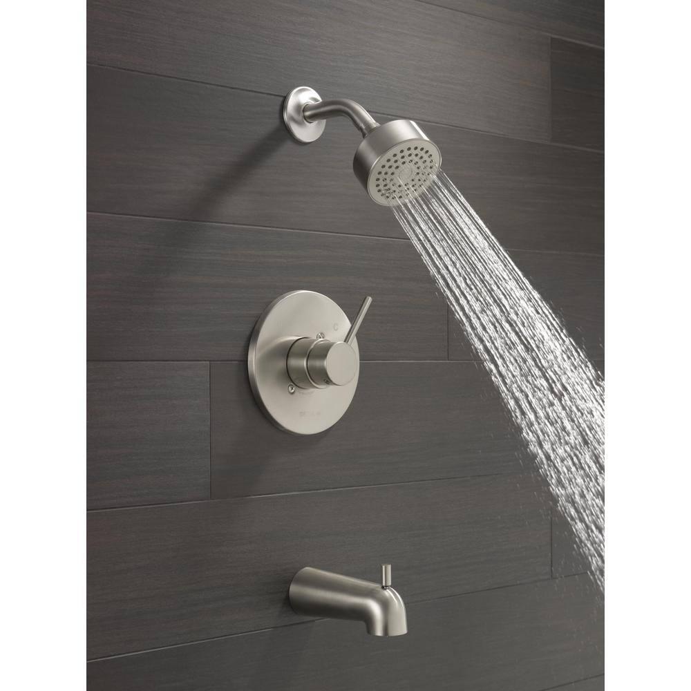 Delta T14059-Pp Modern Pressure Balanced Valve Trim Only - Brilliance Stainless