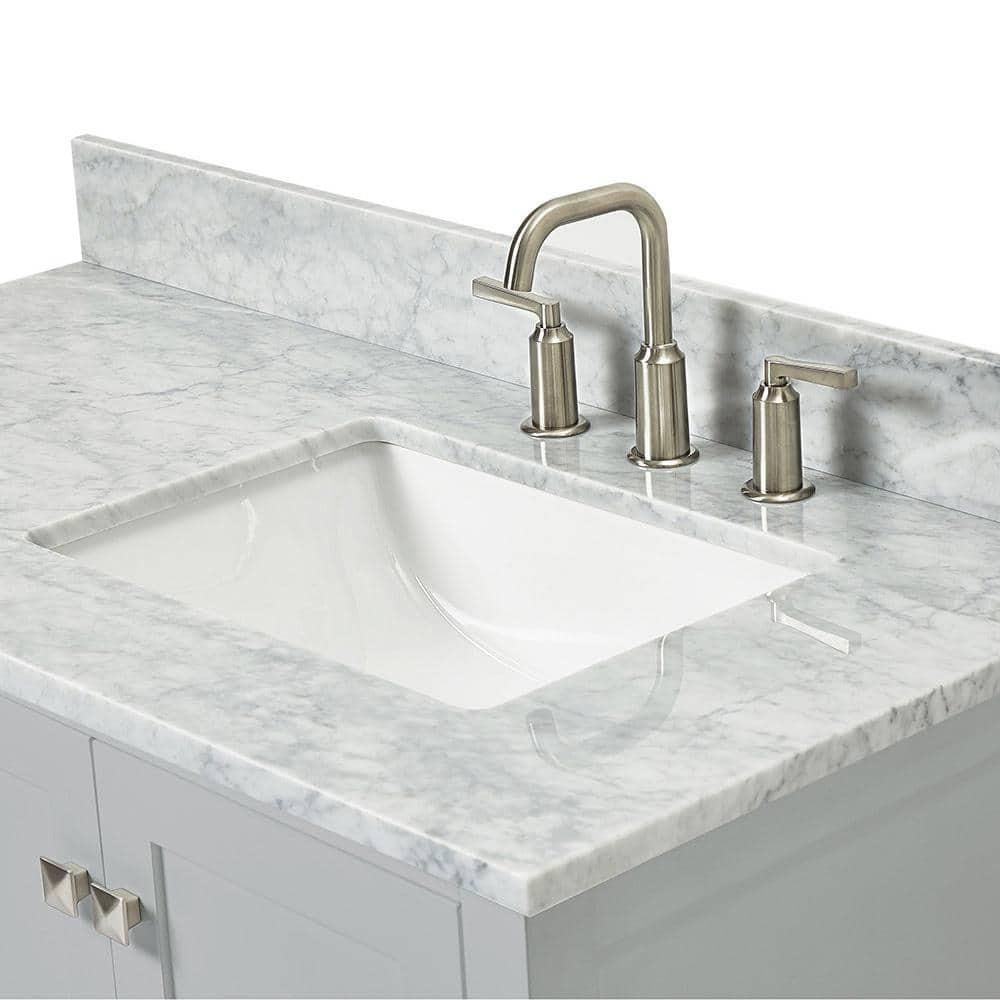 Ariel A043srcw2rvo Cambridge 43" Free Standing Single Basin Vanity Set - Grey