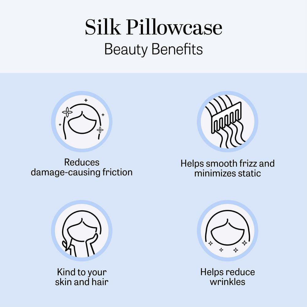Silk 100% Mulberry Silk Pillowcase Single Piece