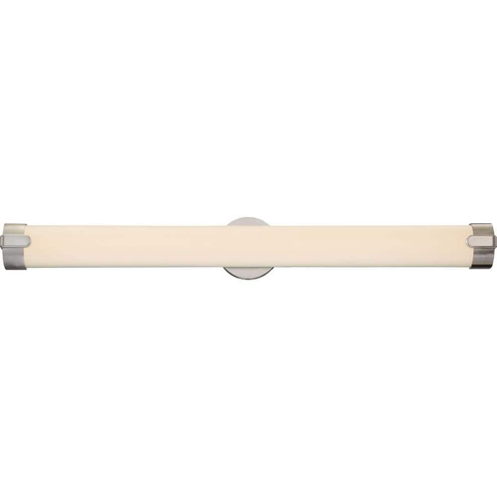 36 in. 1-Light Brushed Nickel LED Vanity Light