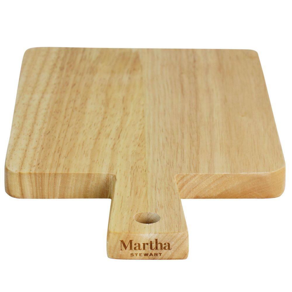 Martha Stewart Martha Stewart 14.25In X 8In Rectangular Serving Board With 2 Cheese Knives