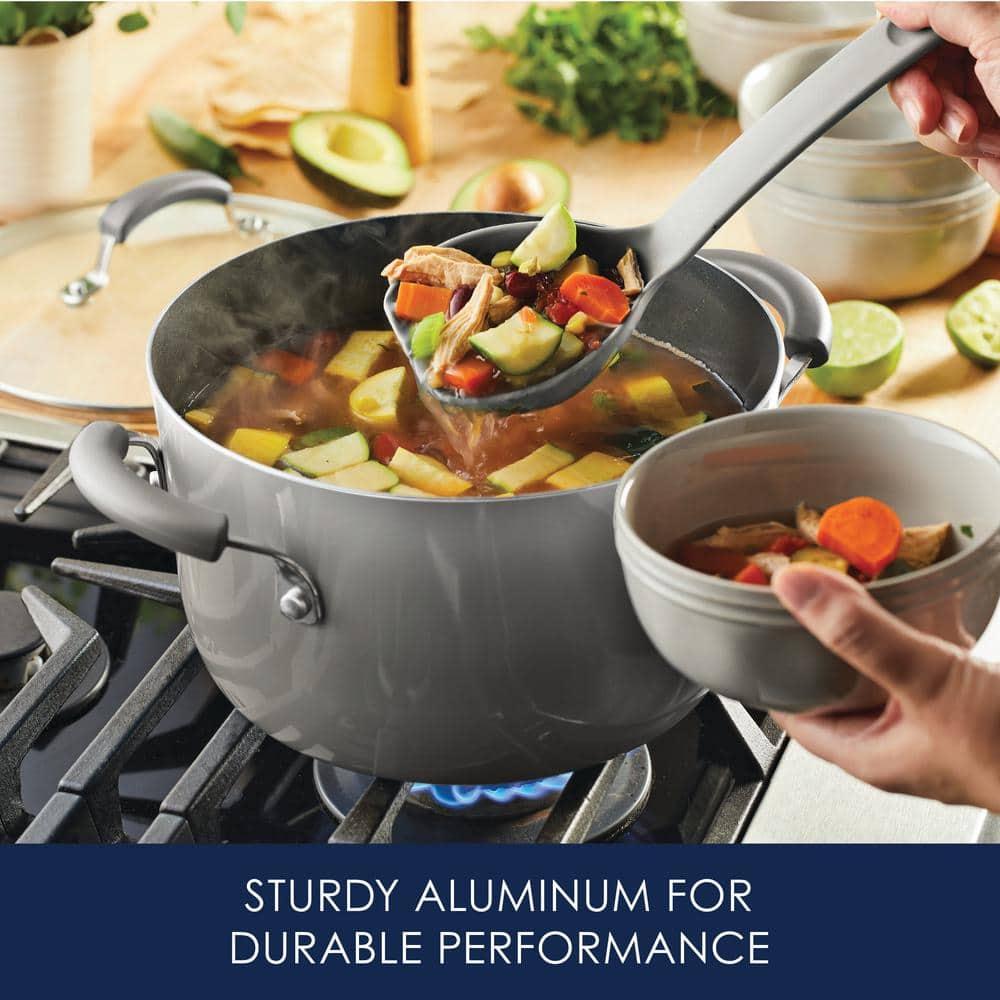 Rachael Ray Rachael Ray Classic Brights Nonstick Cookware Pots and Pans Set, 14 Piece