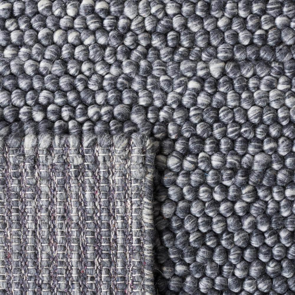 Natura NAT620 Hand Woven Area Rug - Dark Grey - 3'x5' - Safavieh