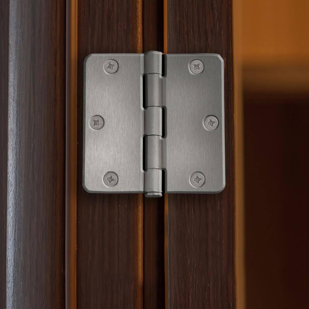 Design House 3.5" x 3.5" Butt bearing Triple Door Hinges (Set of 3)
