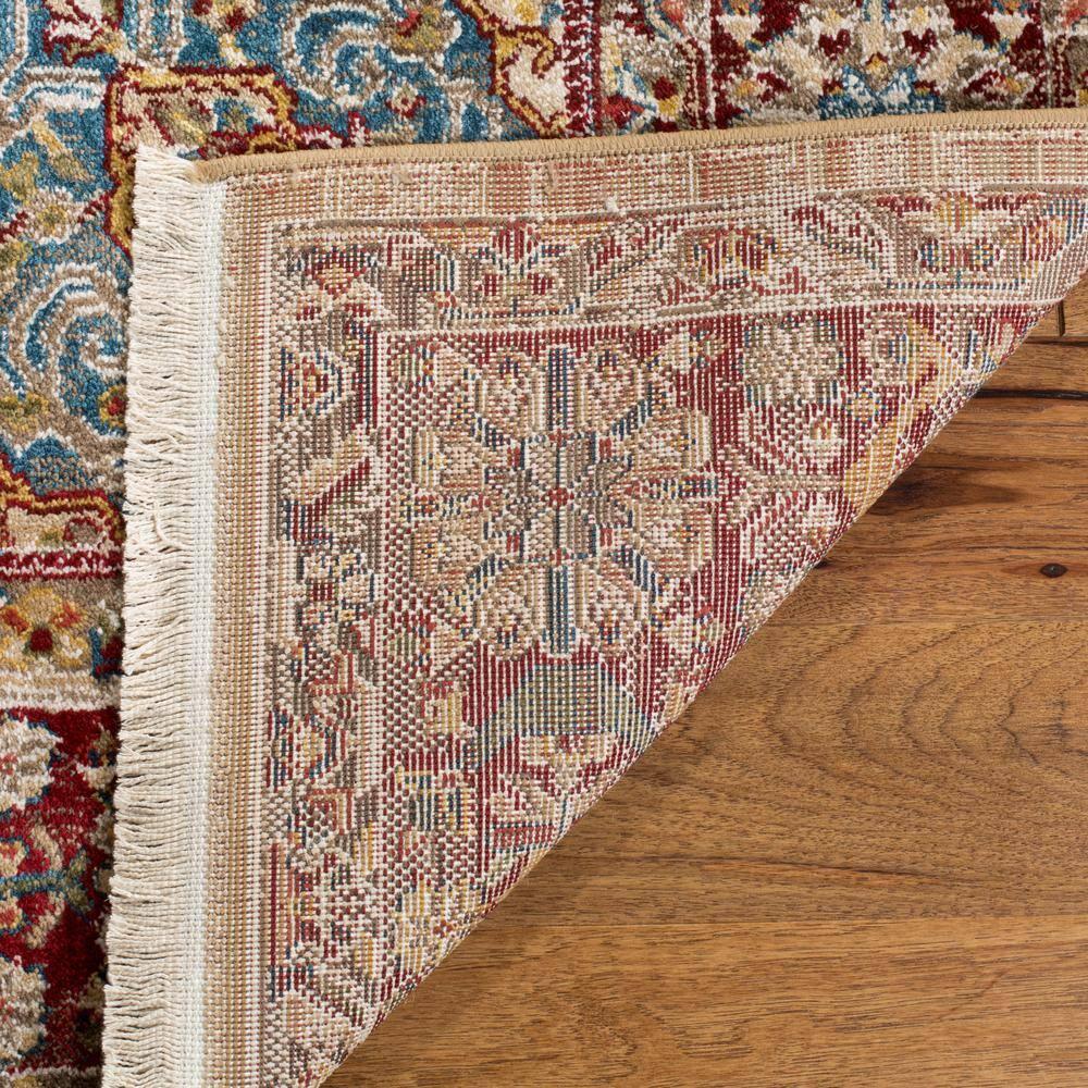 Kashan KSN305 Power Loomed Area Rug - Ivory/Red - 9'x12'6" - Safavieh