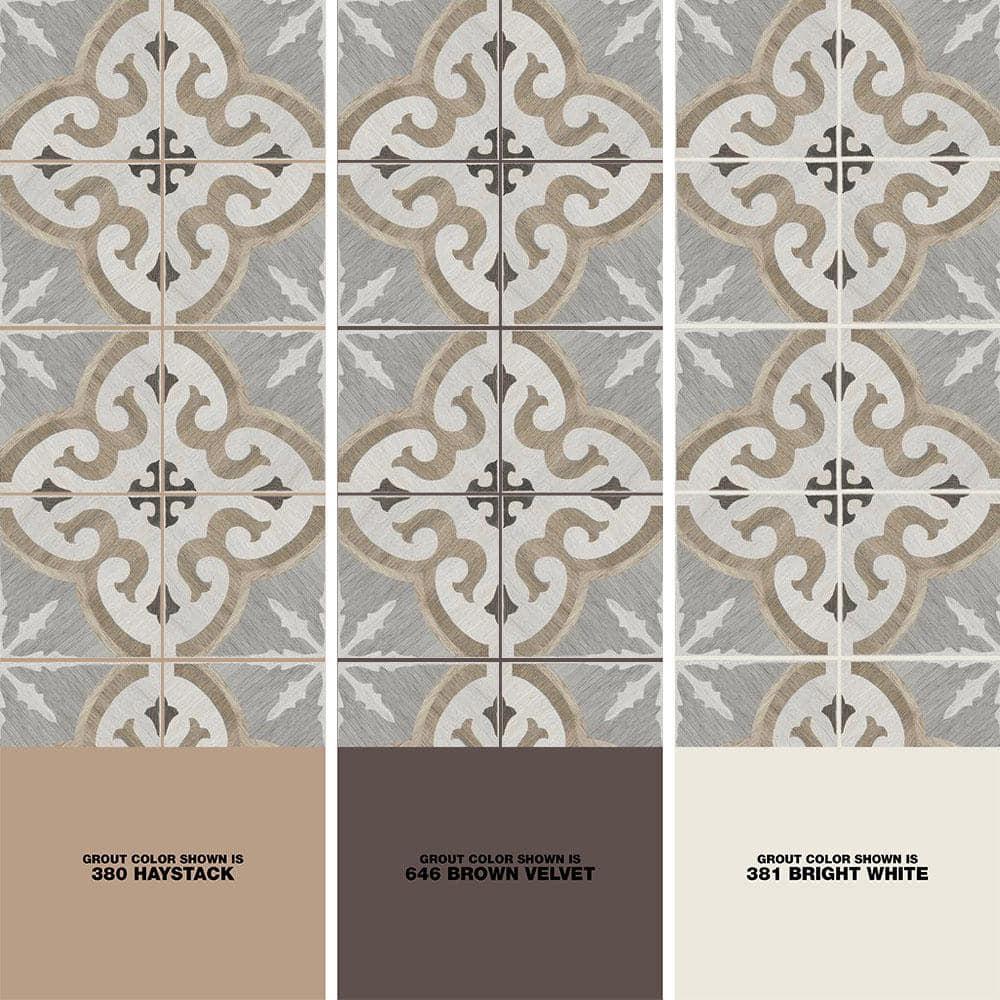 Beverly 8" x 8" Porcelain Patterned Wall & Floor Tile (12.91 sq. ft./ Case)