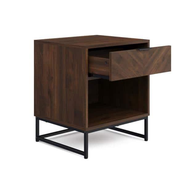 19'' W Metal Nightstand