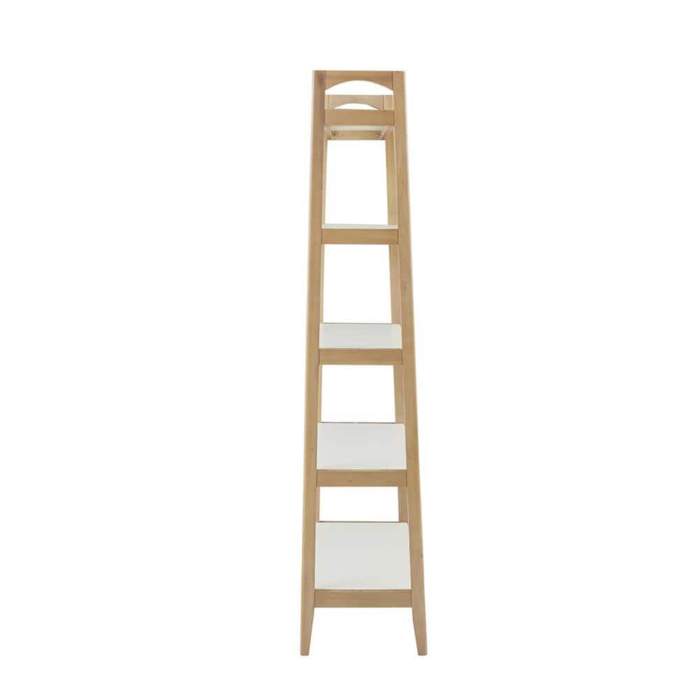 Soho Solid Wood Ladder Bookcase
