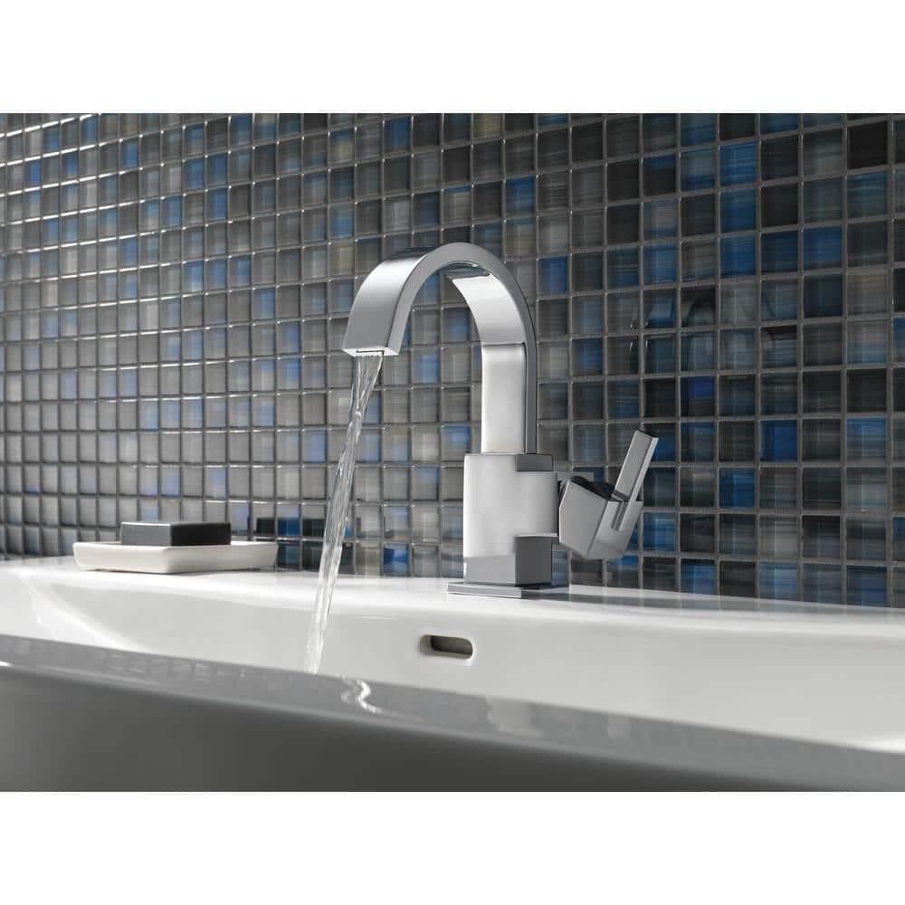 Vero Single Hole Bathroom Faucet with Drain Assembly, Single Handle Bathroom Sink Faucet
