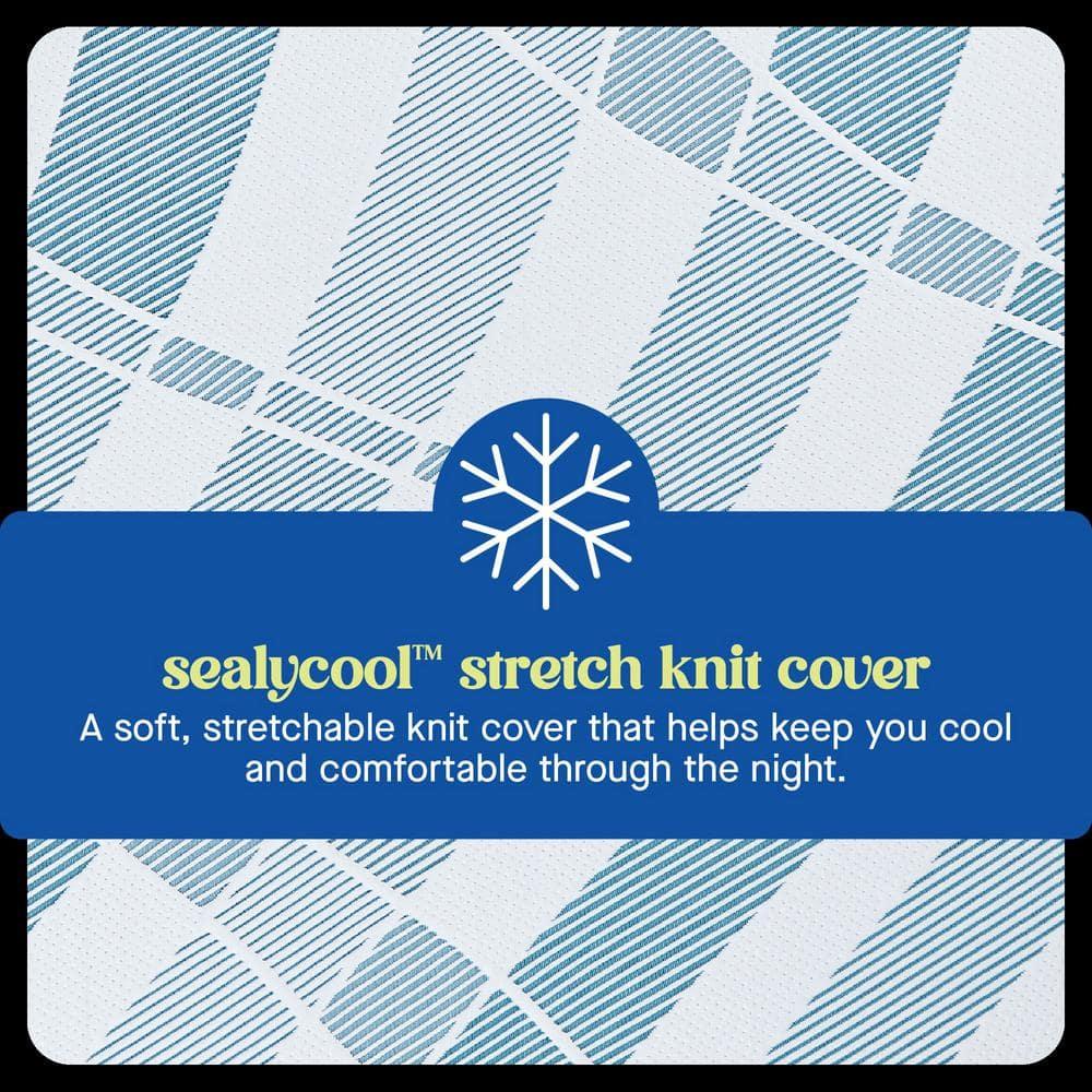 Sealy Sealy Dreamlife 14” Plush Hybrid Mattress-in-a-Box