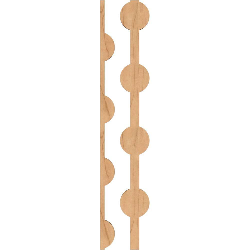 Ekena Millwork Bridgeport Adjustable Wood Decorative Slat Wall Panel Kit