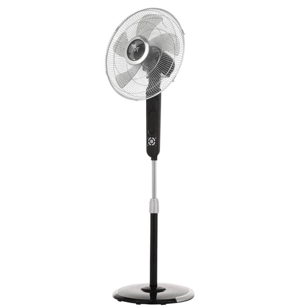 16" Stand Fan with Touch-Stop Sensor