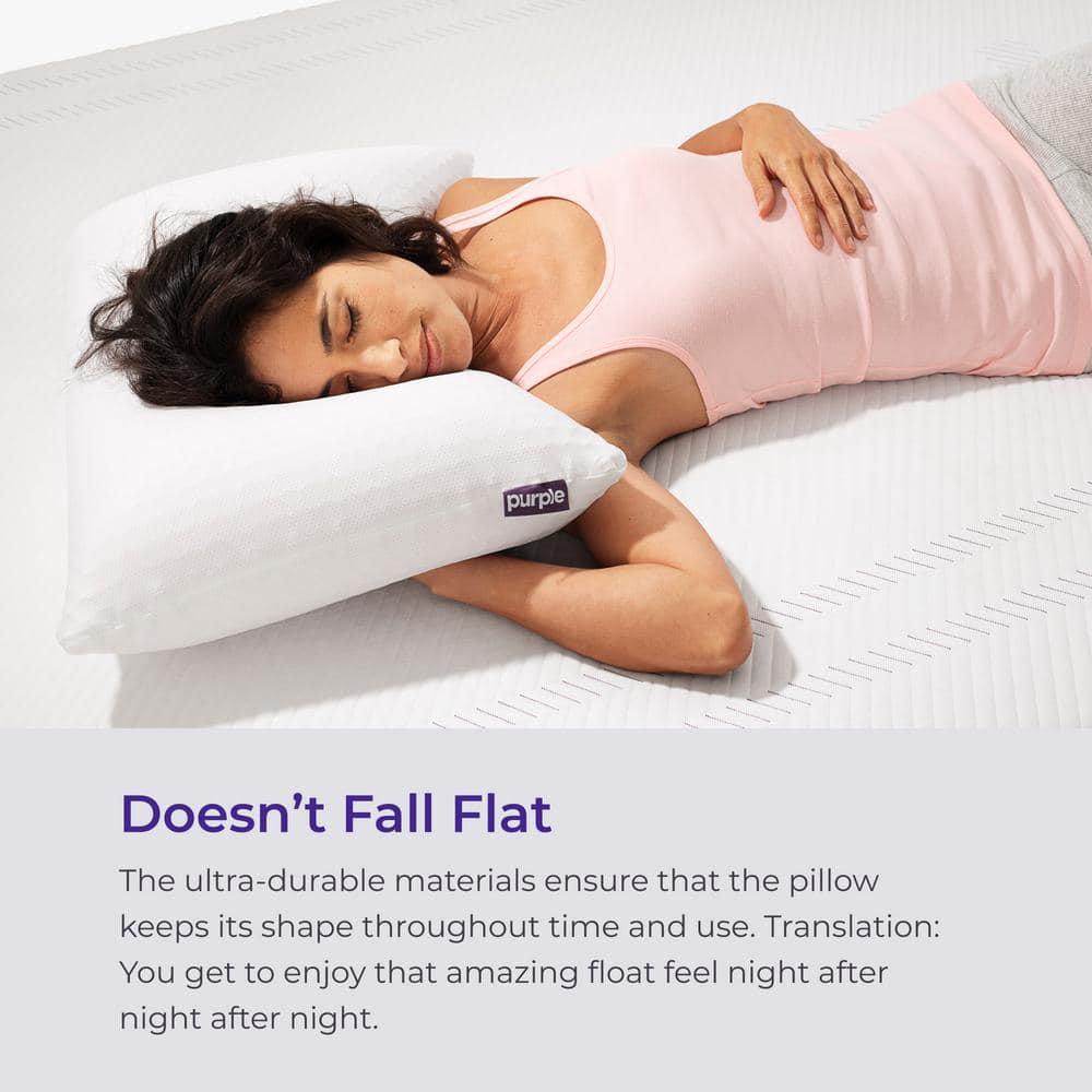 Purple Harmony Medium Standard Bed Pillow - Hypoallergenic