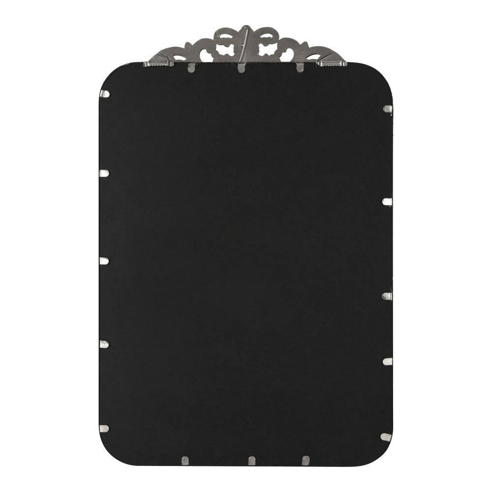 Kate and Laurel Laubry Ornate Framed Wall Mirror, 20x30, Silver