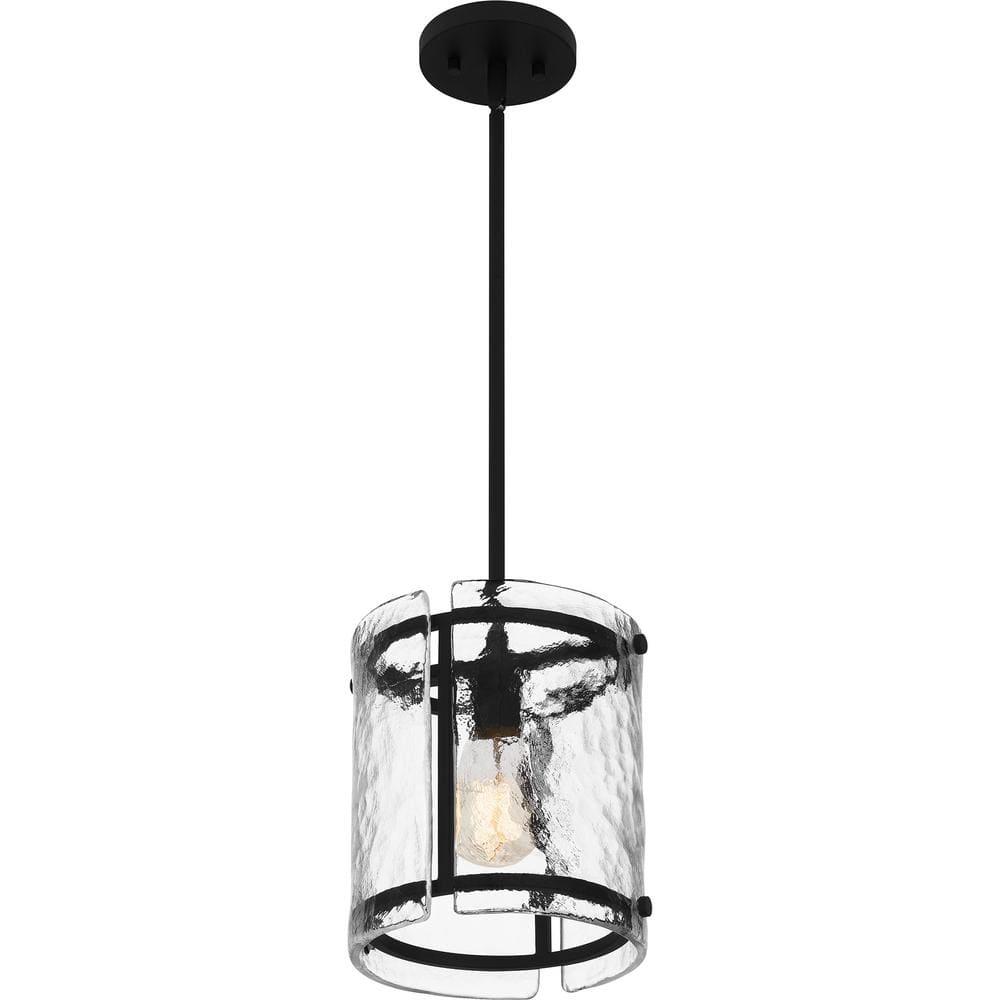 Quoizel Lighting Fortress 1 - Light Pendant in  Earth Black