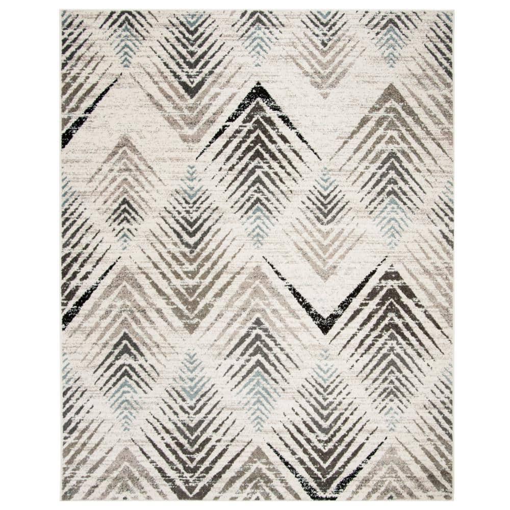 Amsterdam AMS110 Power Loomed Indoor Area Rug - Cream/Beige - 6'7"x9'2" - Safavieh