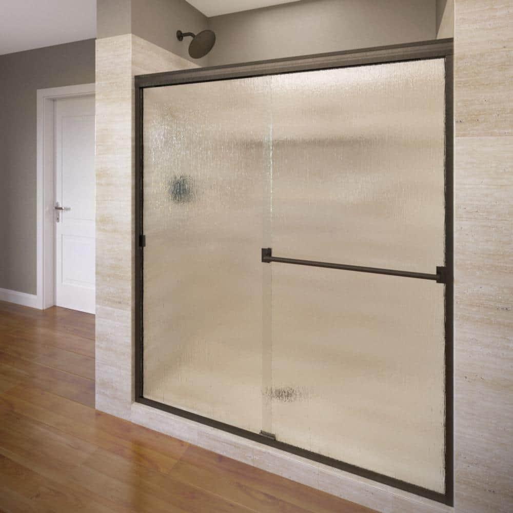 Classic 56" x 70" Frameless Bypass Sliding Shower Door