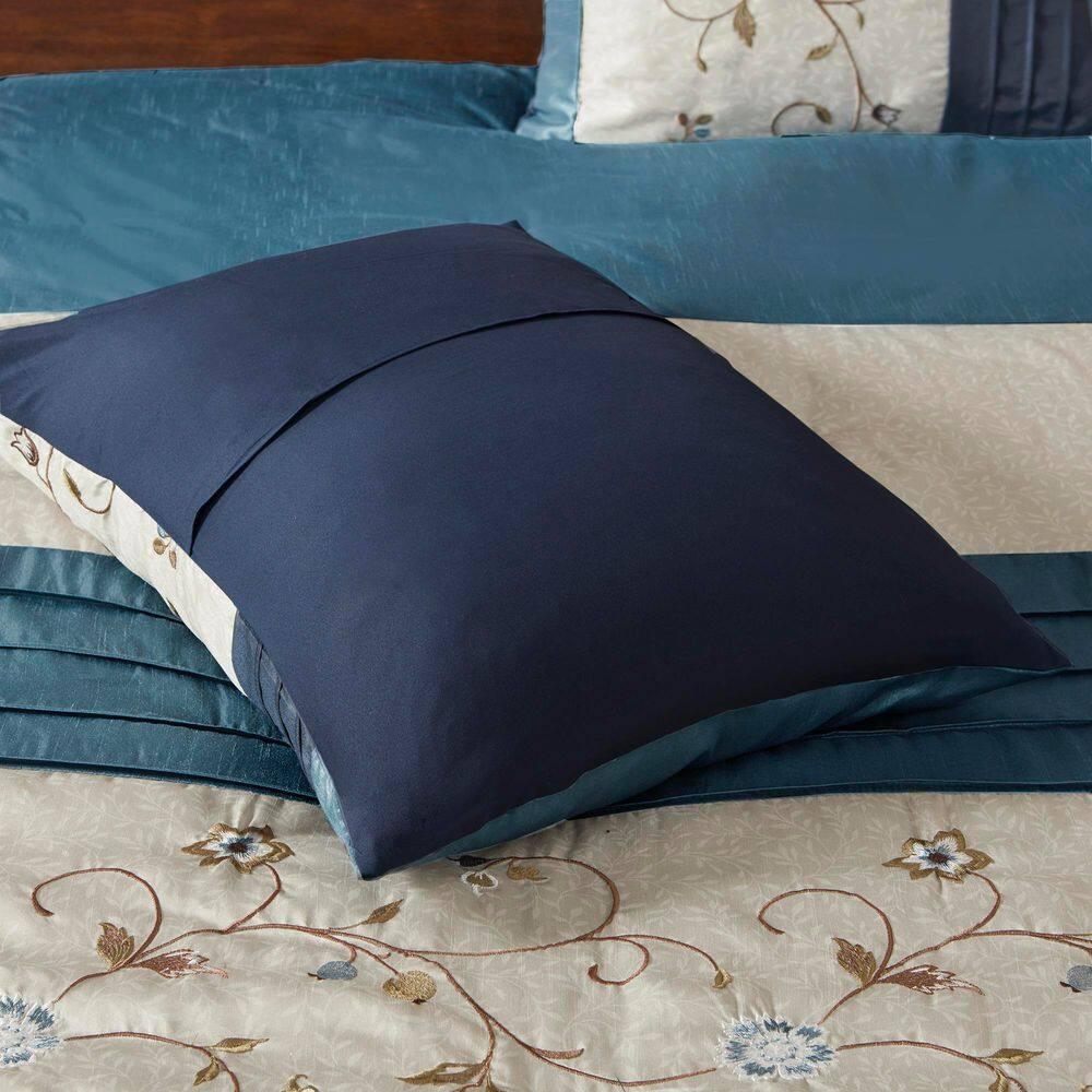 Madison Park Serene Embroidered 7 Piece Comforter Set