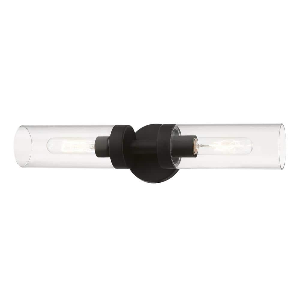 Livex Lighting Ludlow 2 - Light Vanity in  Black