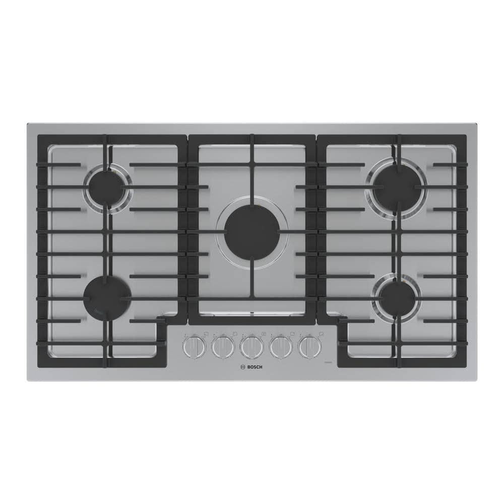 Bosch 800 Series,36' Gas Cooktop,5 Burner,SS NGM5659UC