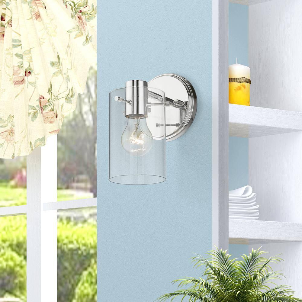 Livex Lighting Munich 1 - Light Sconce in  Polished Chrome
