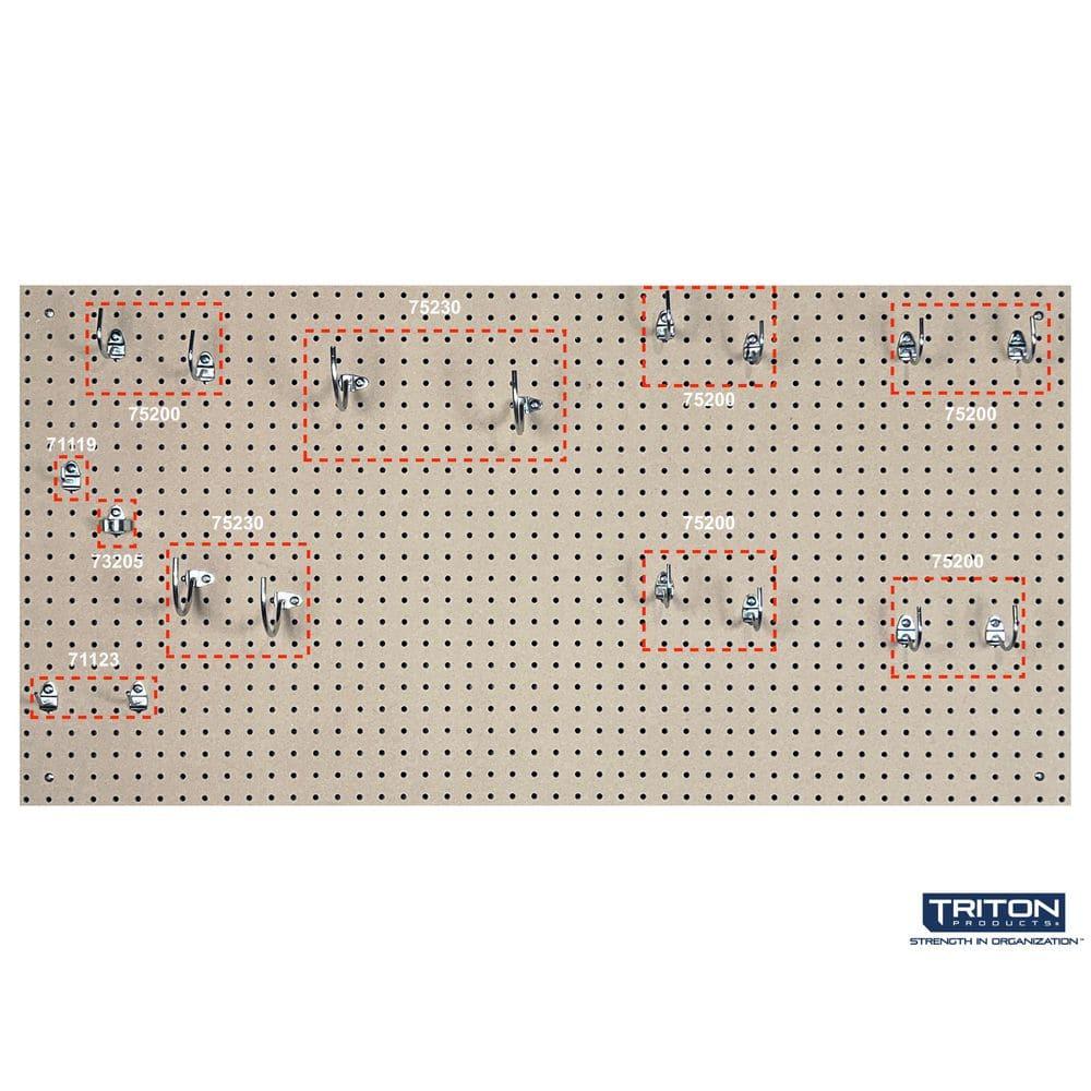 Triton Products® High Density Fiberboard Pegboards, Set of 2