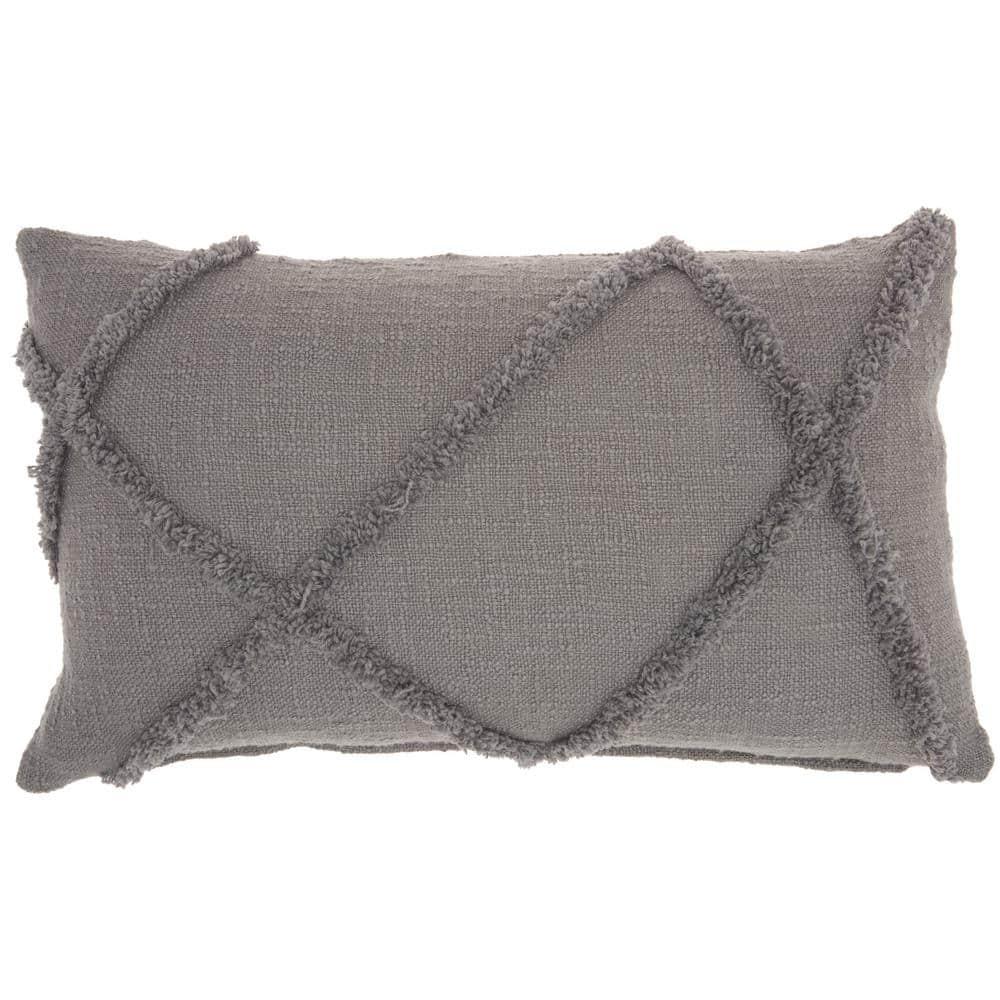 George Oliver Britney Ruffled Cotton Throw Pillow