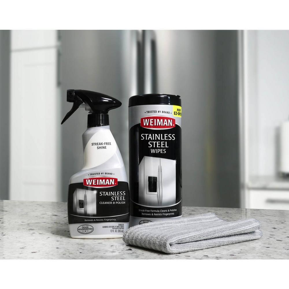 Weiman Stainless Steel Cleaner and Polish Trigger - 22 fl oz