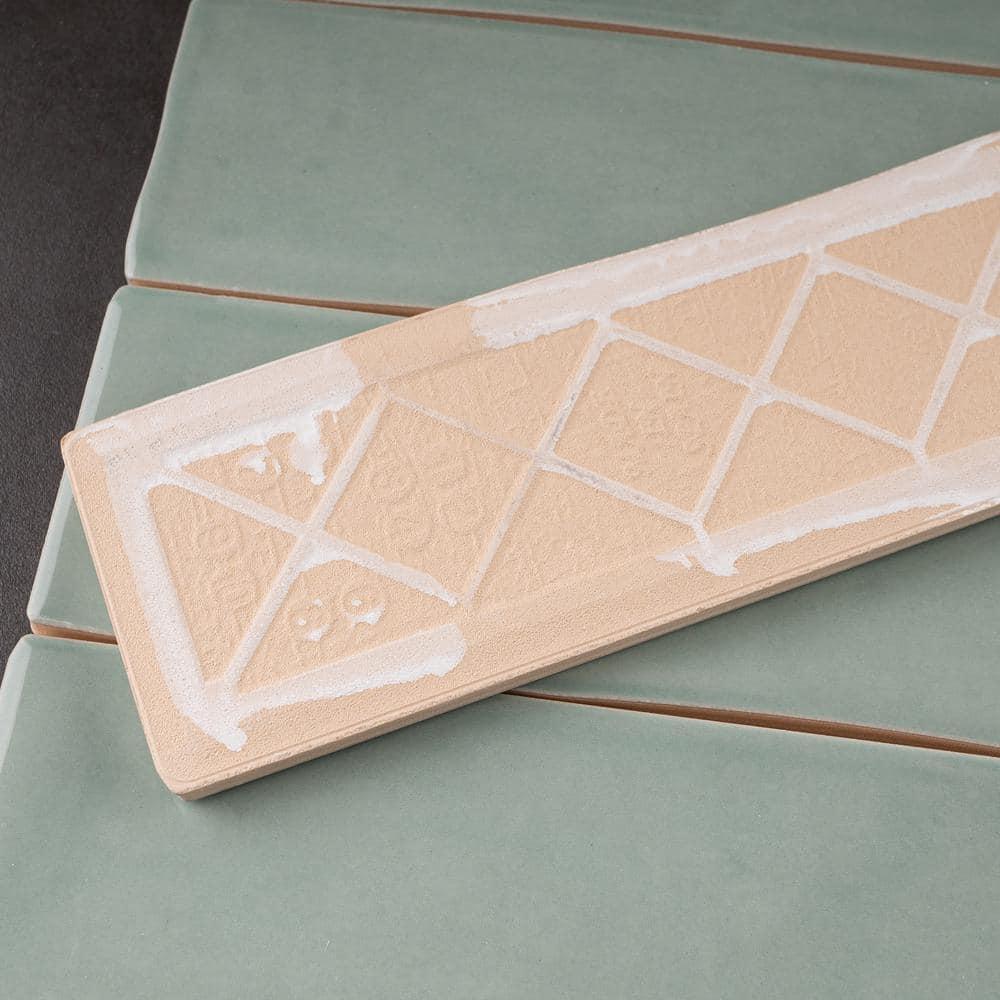 Kezma 3 in. x 12 in. Ceramic Subway Wall Tile