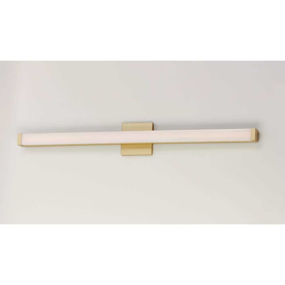 52006GLD-Maxim Lighting-Spec-LED Bath Vanity Light-Minimalistic Contemporary Style-Gold Finish-36 Inch Size