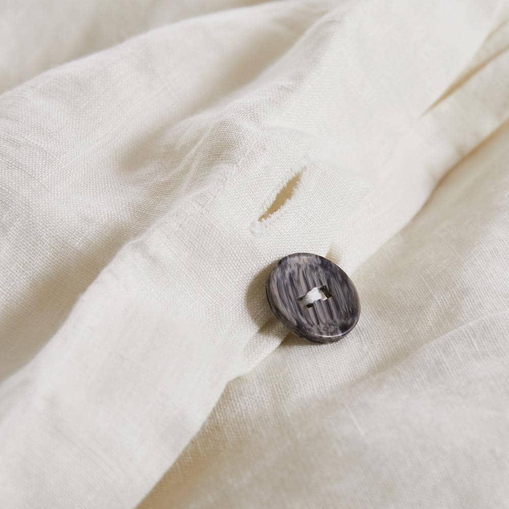 Washed Linen King Duvet Cover - Natural - Levtex Home