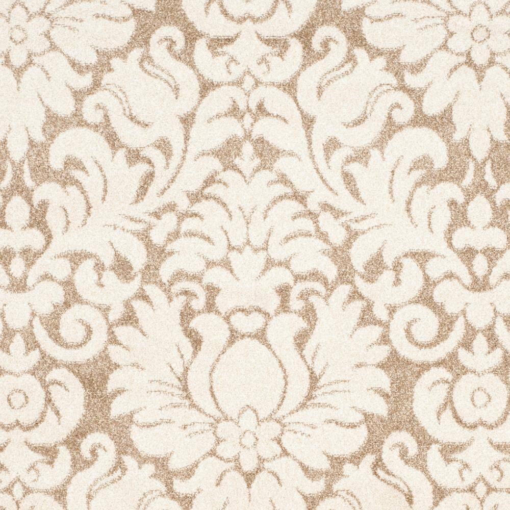 SAFAVIEH Amherst Rosabel Geometric Area Rug, Wheat/Beige, 6' x 9'