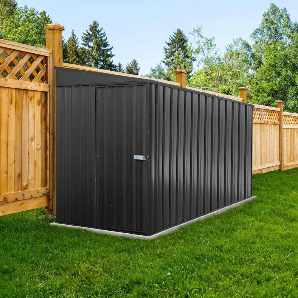Absco Durango Galvanized Steel Storage Shed