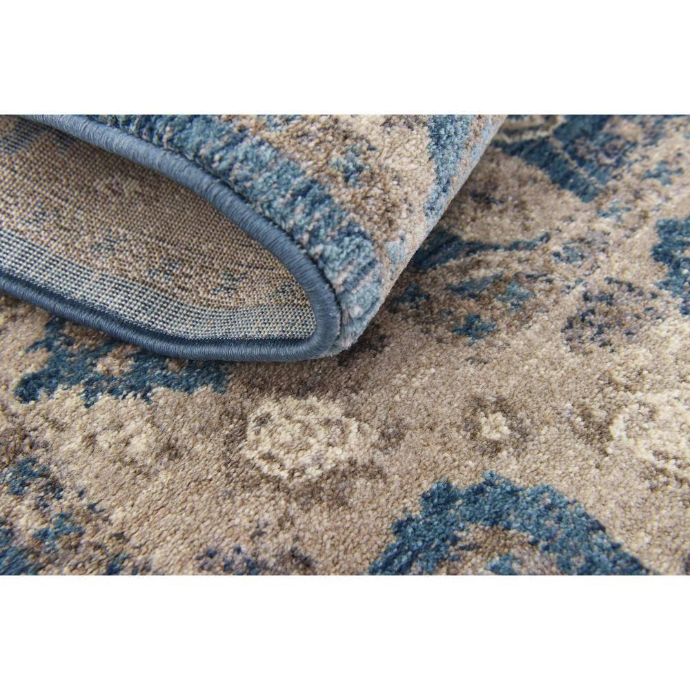 RugPal Linz Oriental Blue Area Rug