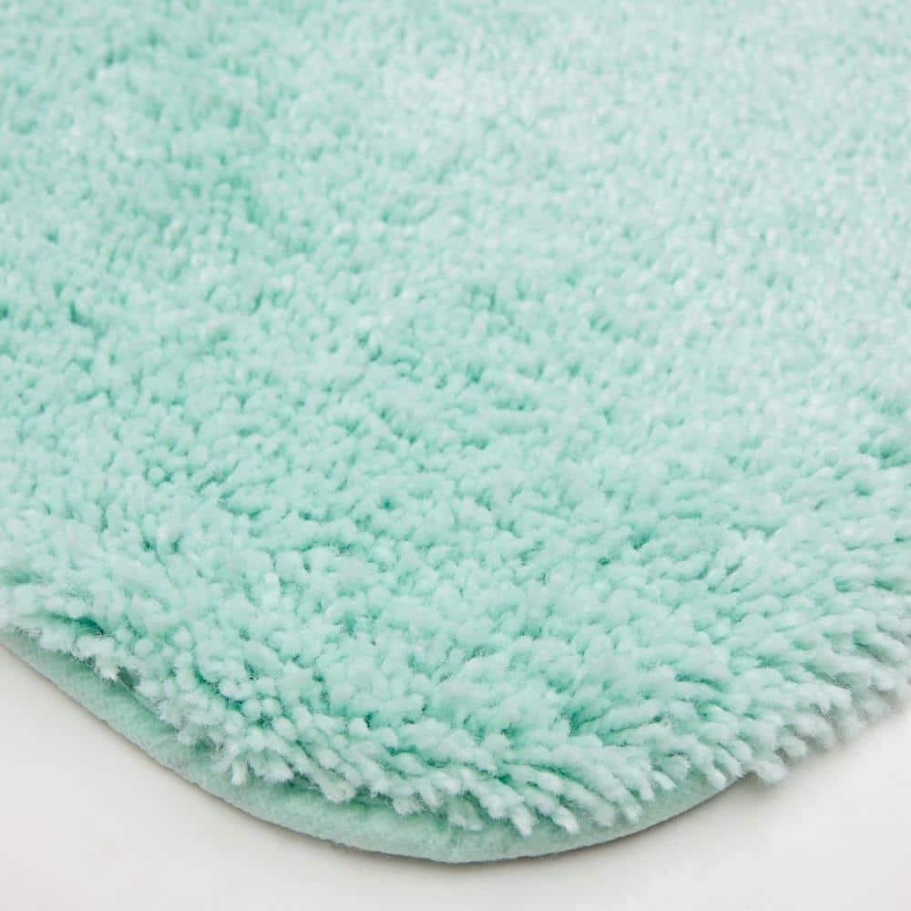 Mohawk Home Pure Perfection Sea Spray Bath Rug Scatter, 1'5"x2', Mint Green