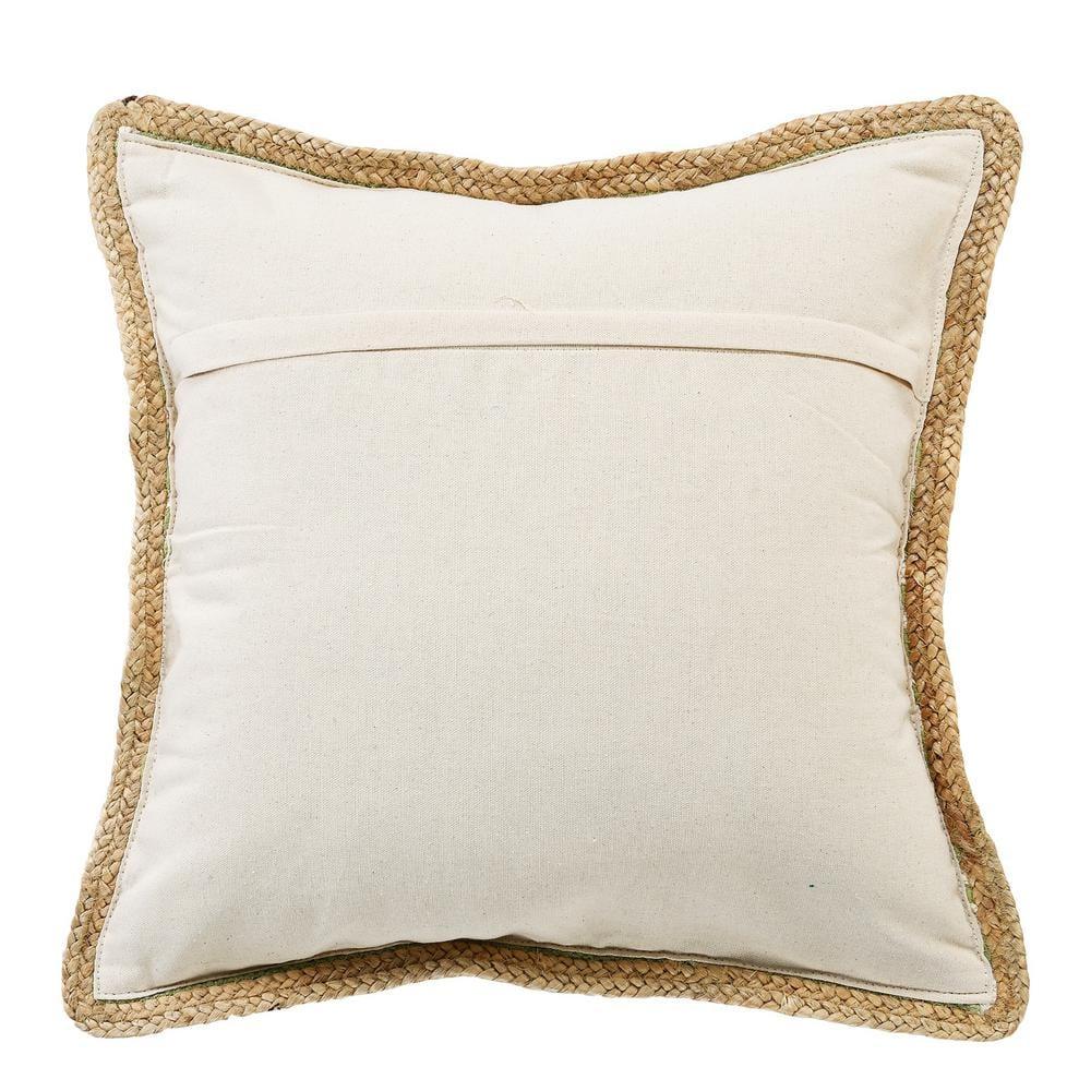 Rajani Home Chindi Handmade Striped Throw Pillow