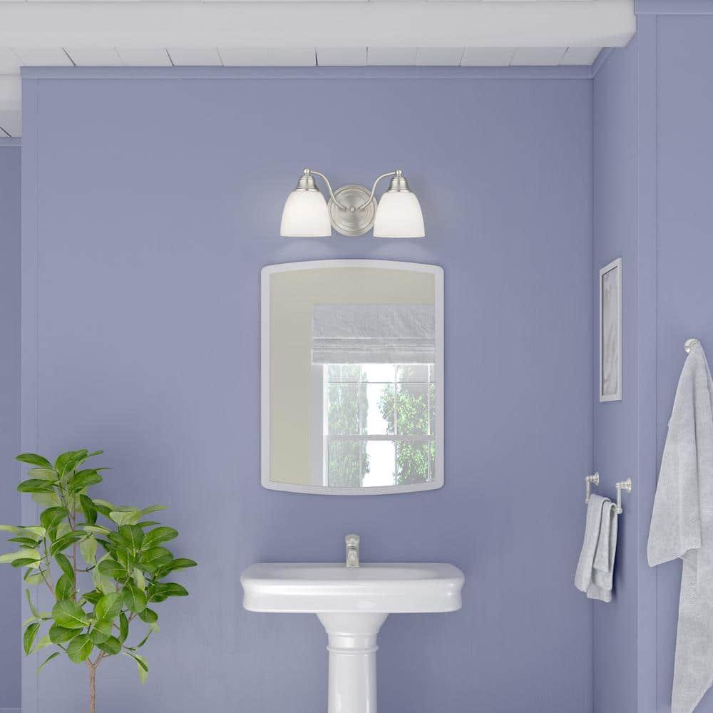 Livex Lighting Somerville 2 - Light Vanity in  Brushed Nickel