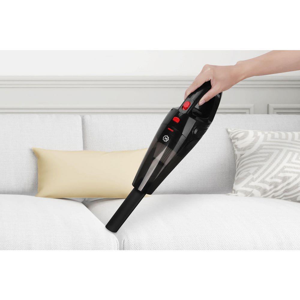 KOBOT Portable Handheld Car Vacuum Cleaner, HEPA Filter, 4pc Accessory Pack, Rechargeable Battery