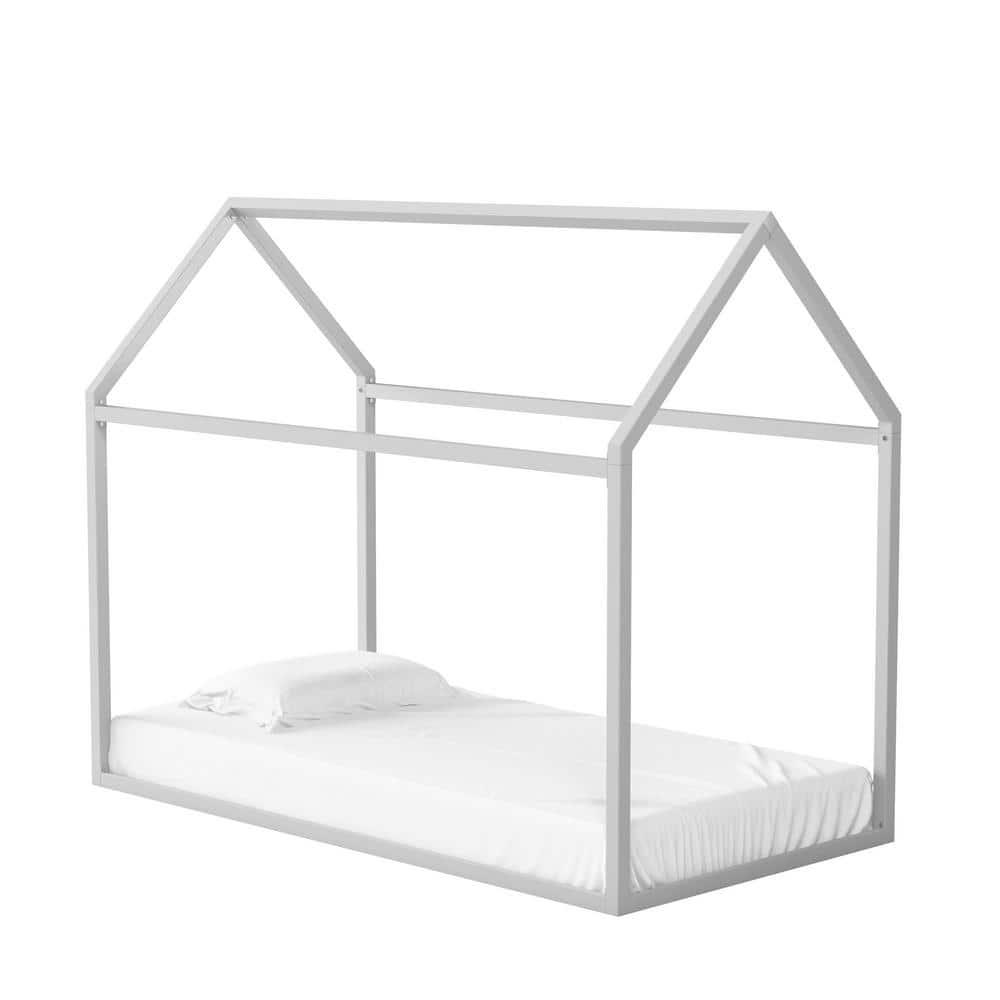 Skyler Metal Montessori House Bed