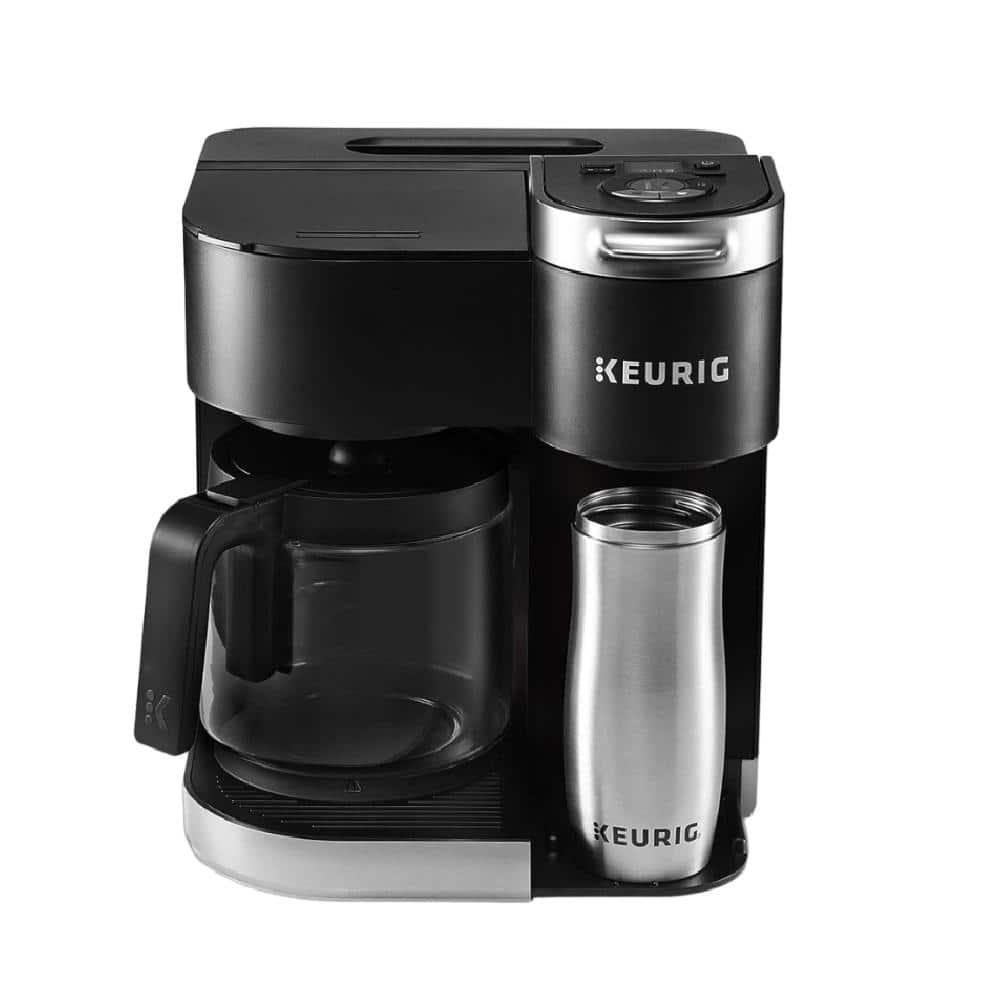 Keurig K-Duo Coffee Maker, with Single-Serve K-Cup Pod, and 12 Cup Carafe Brewer